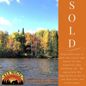 sold lake vermilion lot