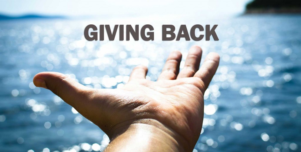 giving back