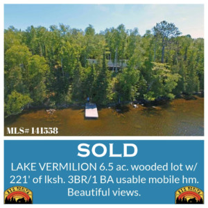 Lake Vermilion cabin