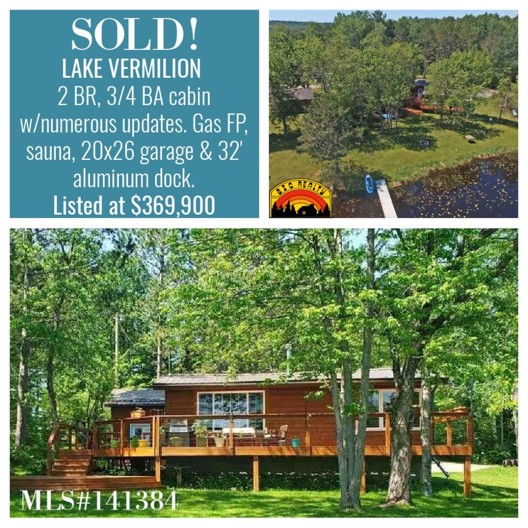 SOLD PROPERTIES Realtors servicing Lake Vermilion and the Surrounding