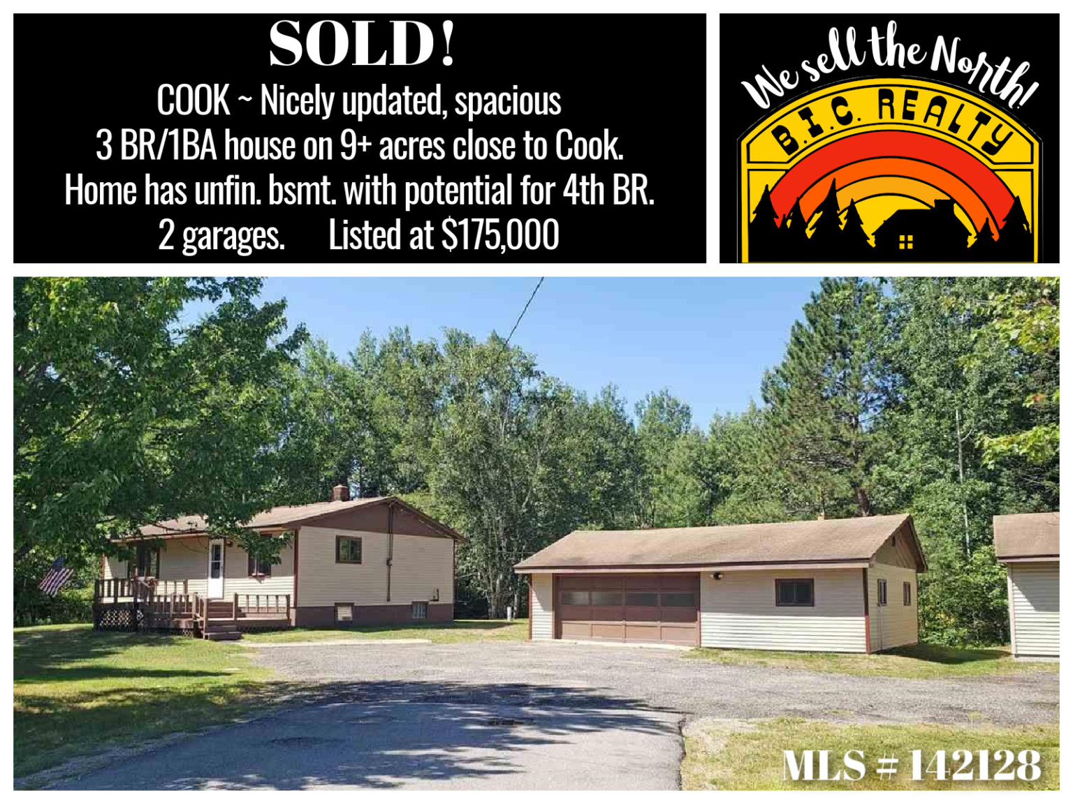 SOLD PROPERTIES Realtors servicing Lake Vermilion and the Surrounding