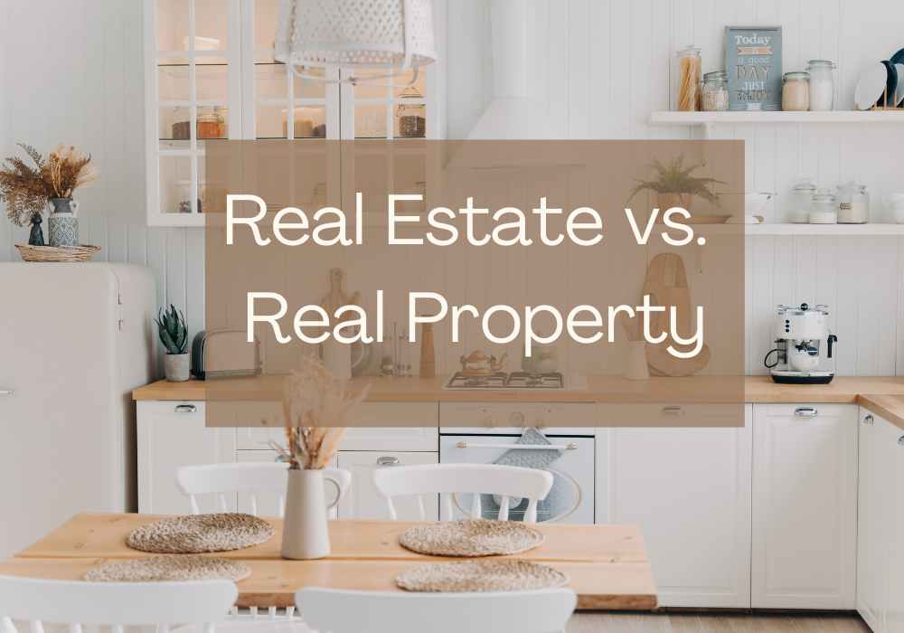 Real Estate Versus Personal Property